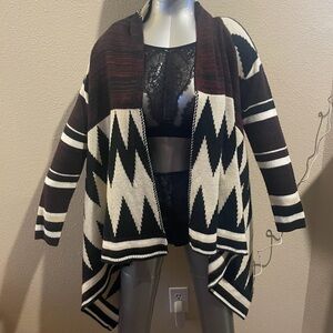 Rhapsody Aztec Knit Cardigan